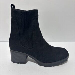 White Mountain Women’s Benji Black Ankle Booties, Size 10 M